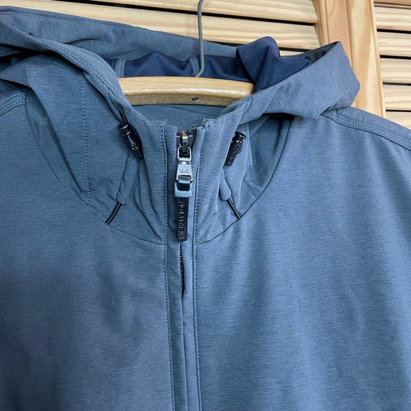 Michael Kors Jacket Mens XL Bluish Gray Full Zip Hooded Winter Wear Outdoors - Picture 7 of 9